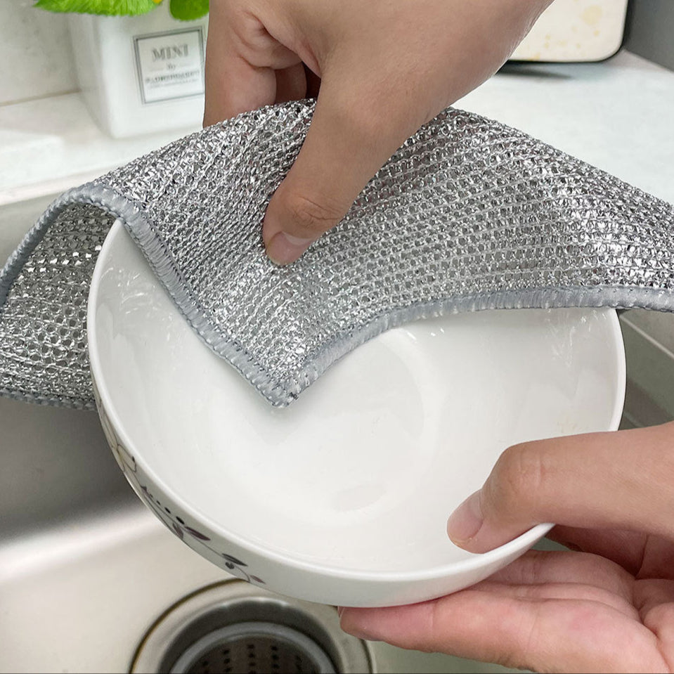 Non-scratch Wire Dishcloth