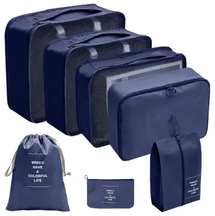 8 in 1 Travel Bag Pouches