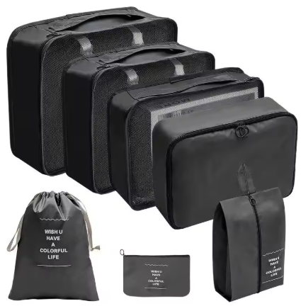 8 in 1 Travel Bag Pouches