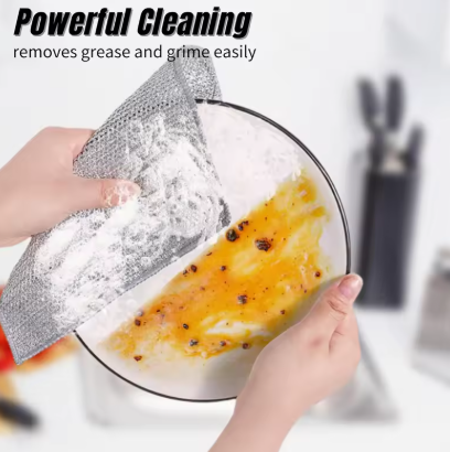 Non-scratch Wire Dishcloth